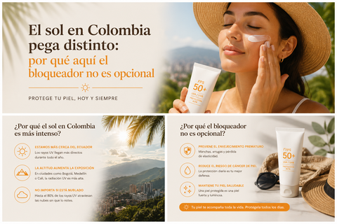 El sol en Colombia pega distinto: por qué aquí el bloqueador no es opcional