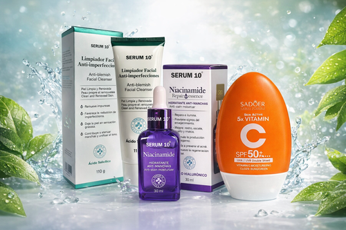 Kit skincare anti-imperfecciones para rutina facial